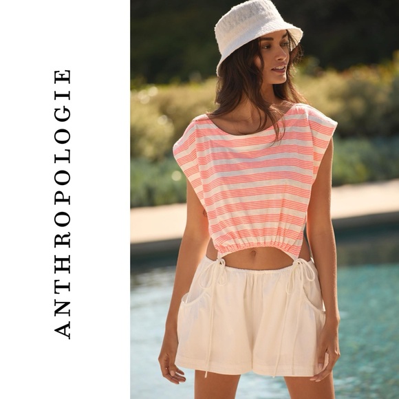 Anthropologie Cutout Romper XL - Picture 4 of 4